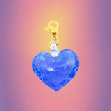 Charm heart azul