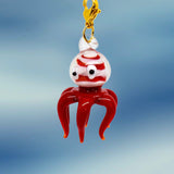 Charm pulpo rojo