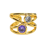 Lilac love ring