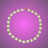 Pink pearl chain