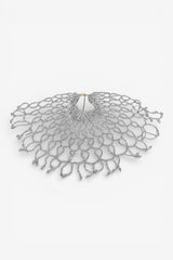 Chocker luna plateado