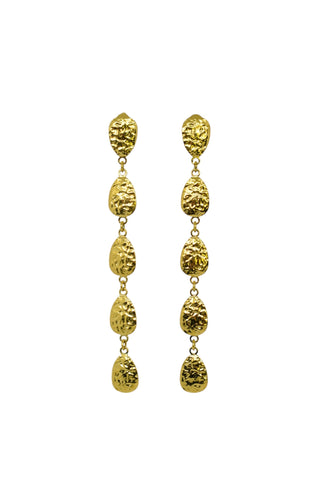 Pendientes martillados