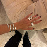 Brazalete liana plata