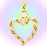 Yellow heart charms