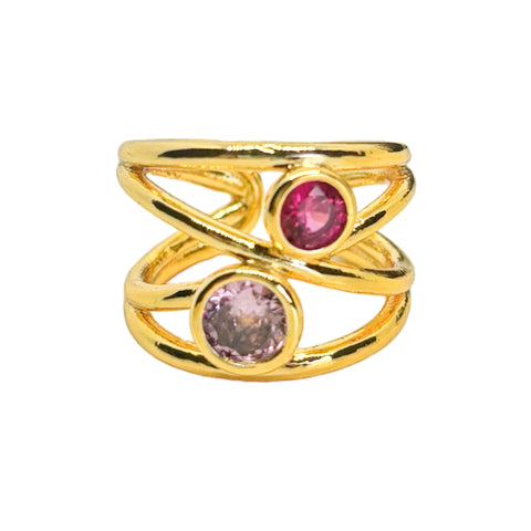 Pink love ring