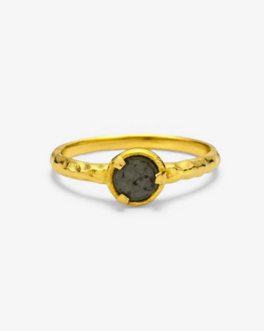 Anillo labradorita