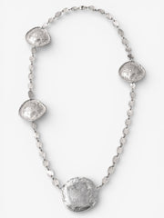 Cinturón crater plateado