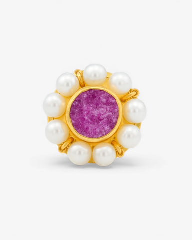 Anillo Lulú magenta