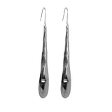 Stalactite silver earrings