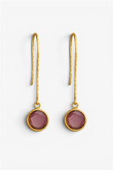 Pendientes Garnet