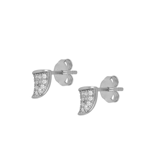 Pendientes Colmillo Plata