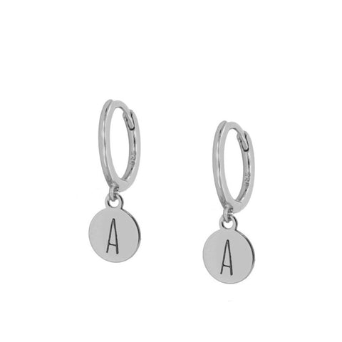 Pendientes Adelaide Plata