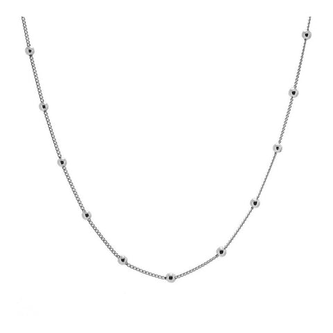 Collar Dots plata
