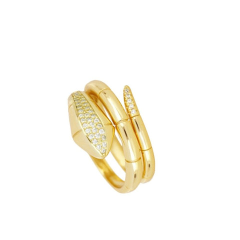 Anillo serpiente brilli