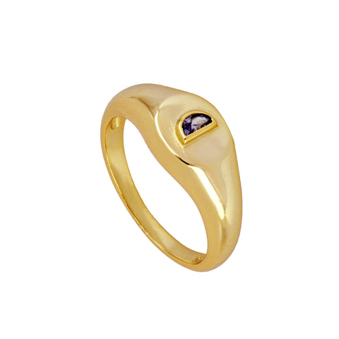 Anillo media luna