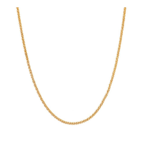 Cadena simple oro