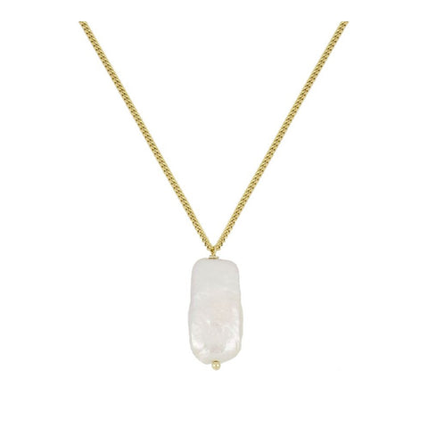 Collar  piedra oro