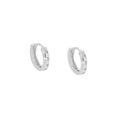 Pendientes Valencia plata