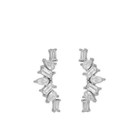 Pendientes Yeda Plata