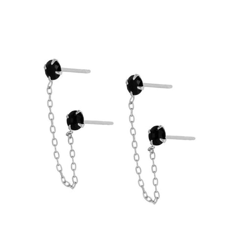 Pendientes Dallas Plata