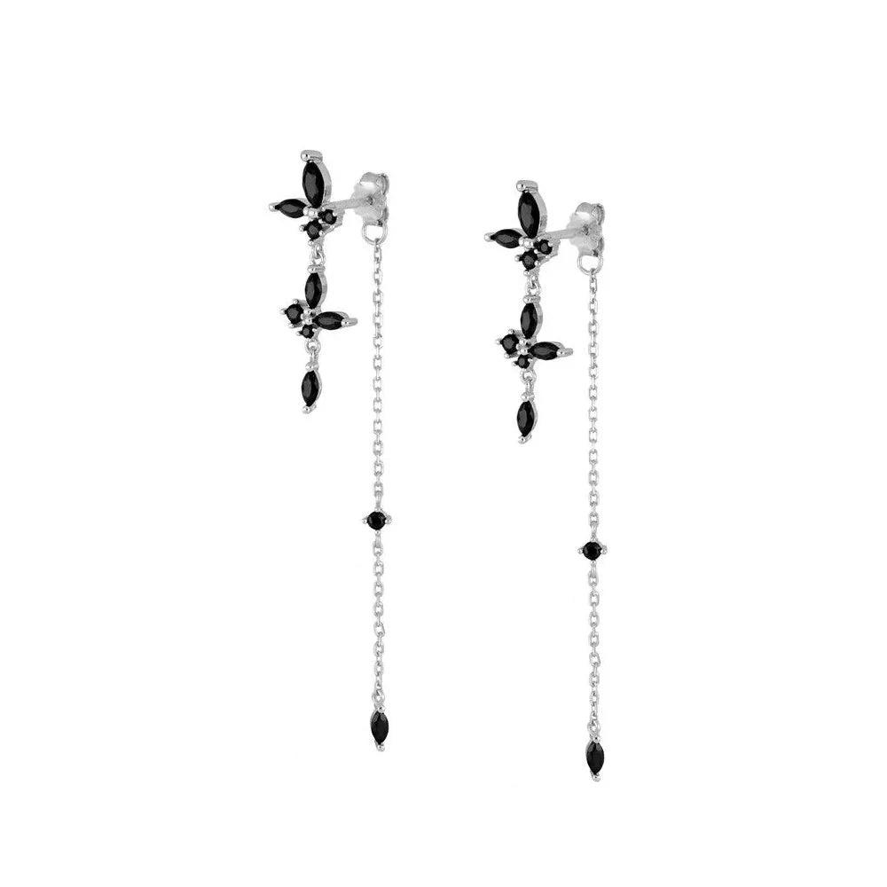 Pendientes Praga plata