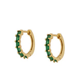 Riad Green Earrings