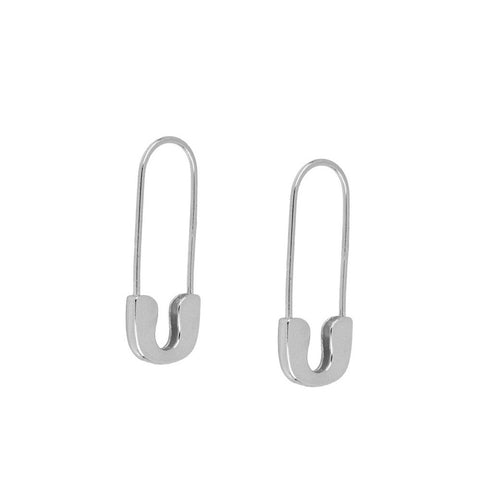 Pendientes Imperdible plata
