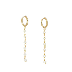 Pendientes Edimburgo perla